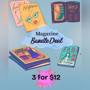 Magazine Bundle Deal - 3 for $12